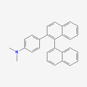 4-([1,1'-Binaphthalen]-2-yl)-N,N-dimethylaniline