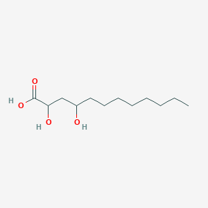 molecular formula C12H24O4 B14191648 2,4-Dihydroxydodecanoic acid CAS No. 926036-55-7