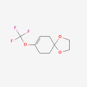 8-(Trifluoromethoxy)-1,4-dioxaspiro[4.5]dec-7-ene