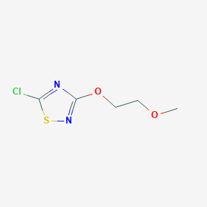 5-Chloro-3-(2-methoxyethoxy)-1,2,4-thiadiazole