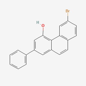 molecular formula C20H13BrO B14191733 6-Bromo-2-phenylphenanthren-4-ol CAS No. 922715-05-7