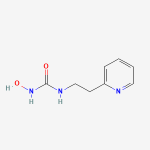 N-Hydroxy-N'-[2-(pyridin-2-yl)ethyl]urea