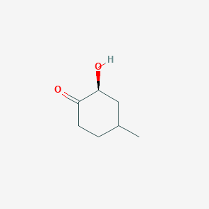 Cyclohexanone, 2-hydroxy-4-methyl-, (2S)-