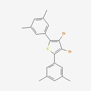 3,4-Dibromo-2,5-bis(3,5-dimethylphenyl)thiophene