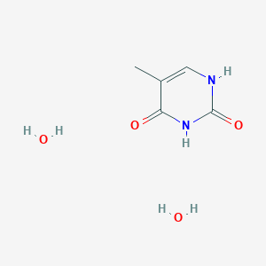 5-methyl-1H-pyrimidine-2,4-dione;dihydrate