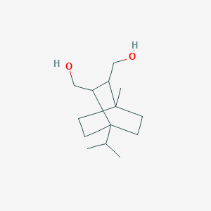 molecular formula C14H26O2 B14191875 Bicyclo[2.2.2]octane-2,3-dimethanol, 1-methyl-4-(1-methylethyl)- CAS No. 853260-62-5