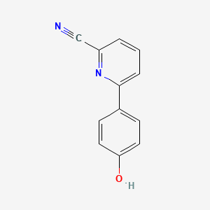 6-(4-Oxocyclohexa-2,5-dien-1-ylidene)-1,6-dihydropyridine-2-carbonitrile