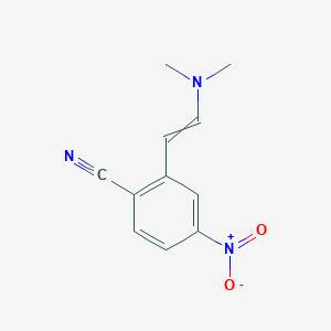 2-[2-(Dimethylamino)ethenyl]-4-nitrobenzonitrile