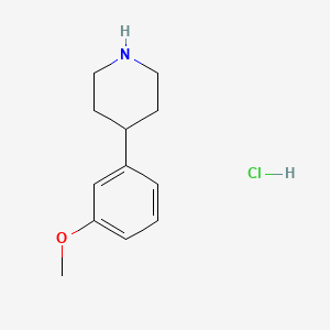 B1419197 4-(3-Methoxyphenyl)piperidine hydrochloride CAS No. 325808-20-6