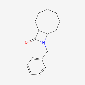 9-Benzyl-9-azabicyclo[6.2.0]decan-10-one