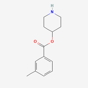 Piperidin-4-yl 3-methylbenzoate