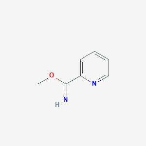 molecular formula C7H8N2O B141921 Methyl picolinimidate CAS No. 19547-38-7