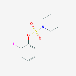 molecular formula C10H14INO3S B14192103 2-Iodophenyl diethylsulfamate CAS No. 858364-66-6