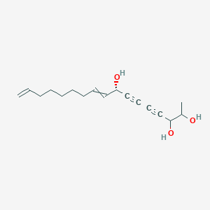 (8S)-Heptadeca-9,16-diene-4,6-diyne-2,3,8-triol