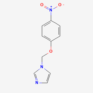 1-[(4-Nitrophenoxy)methyl]-1H-imidazole