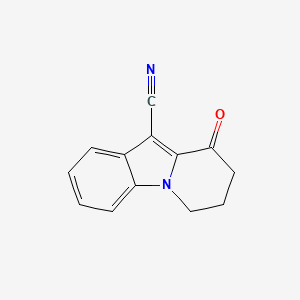 9-Oxo-6,7,8,9-tetrahydropyrido[1,2-a]indole-10-carbonitrile