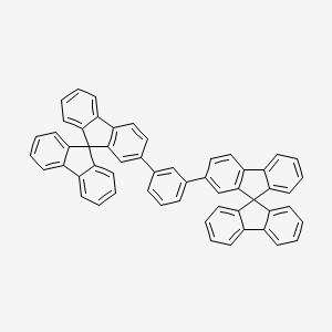 2-[3-(9,9'-Spirobi[fluorene]-2-yl)phenyl]-9,9'-spirobi[fluorene]