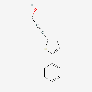 3-(5-Phenyltellurophen-2-yl)prop-2-yn-1-ol