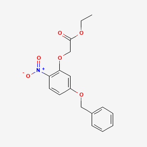 Ethyl [5-(benzyloxy)-2-nitrophenoxy]acetate