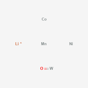 molecular formula CoLiMnNiOW B14192611 CID 71446159 CAS No. 922733-64-0