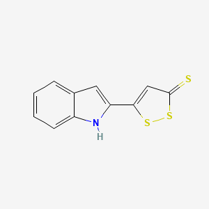 5-(1H-Indol-2-yl)-3H-1,2-dithiole-3-thione