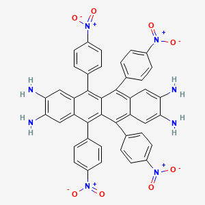 5,6,11,12-Tetrakis(4-nitrophenyl)tetracene-2,3,8,9-tetramine