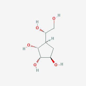 (1R,2S,3R,4R)-4-(1,2-Dihydroxyethyl)cyclopentane-1,2,3-triol