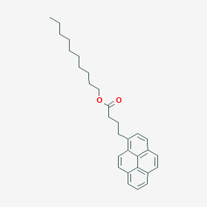 molecular formula C30H36O2 B14192710 Decyl 4-(pyren-1-YL)butanoate CAS No. 849501-57-1