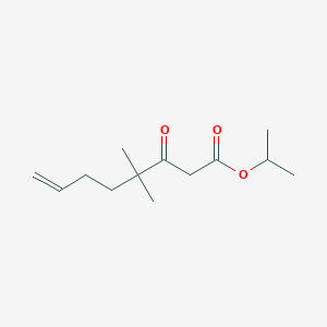 7-Octenoic acid, 4,4-dimethyl-3-oxo-, 1-methylethyl ester