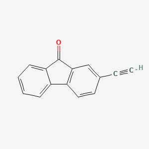 molecular formula C15H8O B14192782 2-Ethynyl-9H-fluoren-9-one CAS No. 922168-04-5