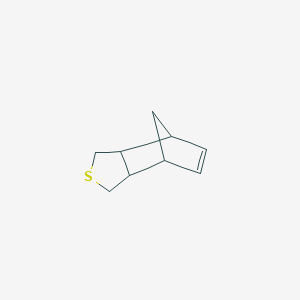 molecular formula C9H12S B14192849 4,7-Methanobenzo[c]thiophene, 1,3,3a,4,7,7a-hexahydro- CAS No. 916139-00-9