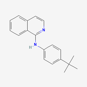 molecular formula C19H20N2 B14192875 N-(4-tert-Butylphenyl)isoquinolin-1-amine CAS No. 848841-50-9