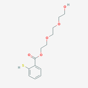 molecular formula C13H18O5S B14192882 2-[2-(2-Hydroxyethoxy)ethoxy]ethyl 2-sulfanylbenzoate CAS No. 923024-19-5