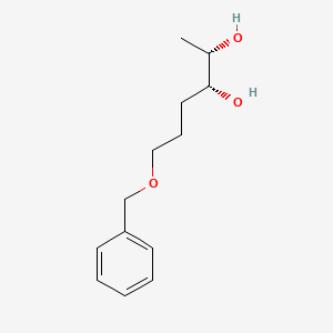 (2S,3R)-6-(Benzyloxy)hexane-2,3-diol