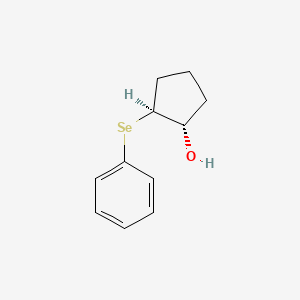 (1S,2S)-2-(Phenylselanyl)cyclopentan-1-ol