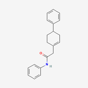 N-phenyl-2-(4-phenylcyclohexen-1-yl)acetamide