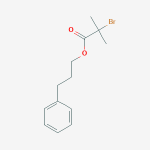 molecular formula C13H17BrO2 B14192923 3-Phenylpropyl 2-bromo-2-methylpropanoate CAS No. 921928-84-9