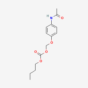 (4-Acetamidophenoxy)methyl butyl carbonate