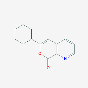 6-Cyclohexyl-8H-pyrano[3,4-b]pyridin-8-one