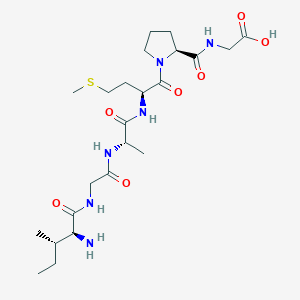 L-Isoleucylglycyl-L-alanyl-L-methionyl-L-prolylglycine