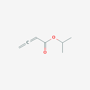 molecular formula C7H10O2 B14193038 2,3-Butadienoic acid, 1-methylethyl ester CAS No. 850695-14-6