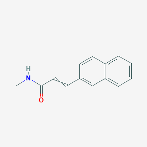 N-Methyl-3-(naphthalen-2-yl)prop-2-enamide