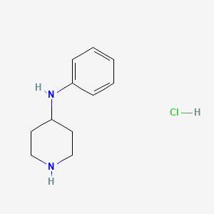 molecular formula C11H17ClN2 B1419305 Chlorhydrate de N-phénylpiperidin-4-amine CAS No. 1193388-65-6