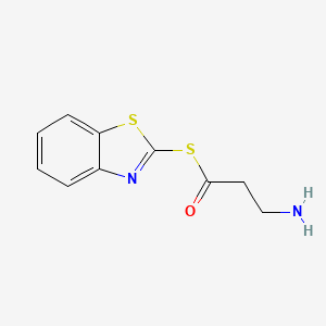 S-1,3-Benzothiazol-2-yl 3-aminopropanethioate