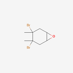 3,4-Dibromo-3,4-dimethyl-7-oxabicyclo[4.1.0]heptane