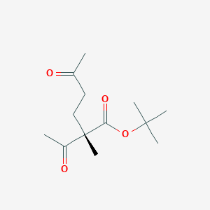 tert-butyl (2S)-2-acetyl-2-methyl-5-oxohexanoate