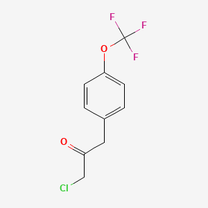 1-Chloro-3-[4-(trifluoromethoxy)phenyl]propan-2-one