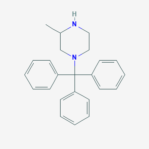 molecular formula C24H26N2 B141932 1-Trityl-3-methylpiperazine CAS No. 326594-27-8