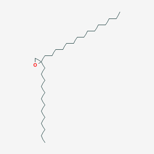 molecular formula C30H60O B14193239 2-Pentadecyl-2-tridecyloxirane CAS No. 922163-91-5