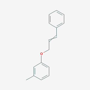 1-Methyl-3-(3-phenylprop-2-enoxy)benzene